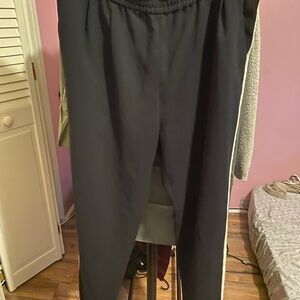 Joie Black Joggers with White Stripe